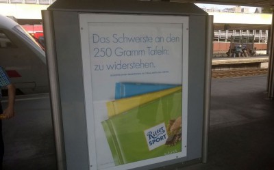 250 Gramm Tafeln Ritter Sport