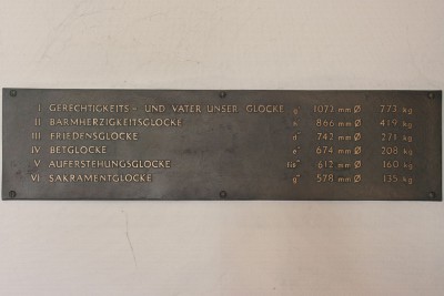 Gerechtigkeits- und Vater unser Glocke