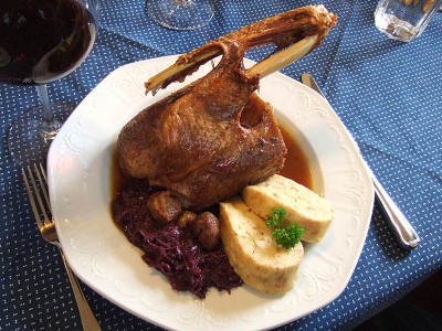 Martins Gans? (Bildquelle: http://de.wikipedia.org/wiki/Martinstag)