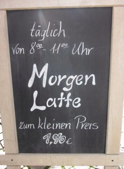 Morgen Latte