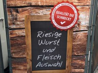 Gibt’s hier riesige Wurst?