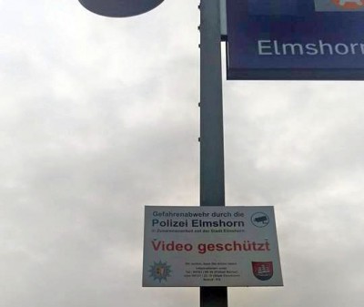 Video geschützt Bahnhof Elmshorn
