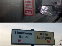 In der Waschanlage